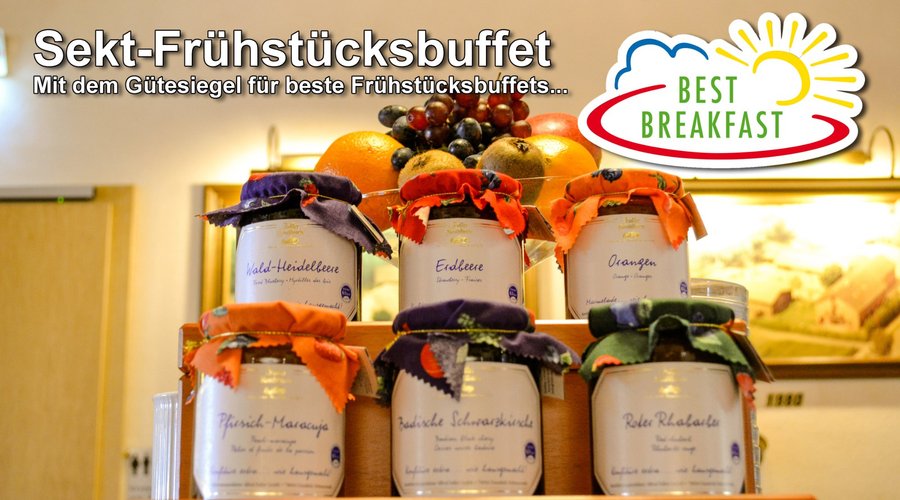 Sekt-Frühstücksbuffet