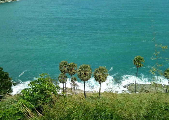 Indonesian tourism at Wind mills view point.