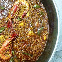 gambas y rape