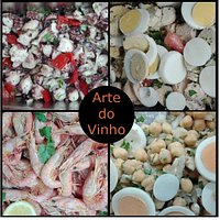 Algumas das nossas saladas frias..