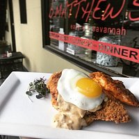 Chicken Biscuit with an egg!