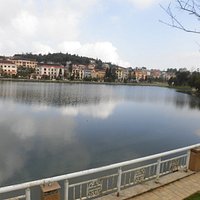 湖の風景