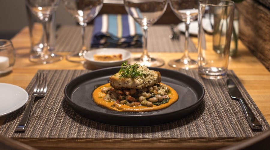 Seared Halibut. Photo Credit: VT Social 