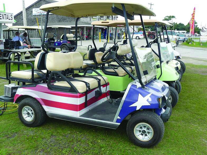 ocracoke golf cart rental rates