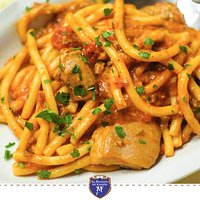 Maccheroni al ragù di suino
