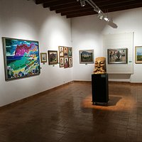 Sala de exposiciones.