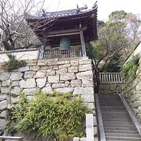 満舟寺への石段