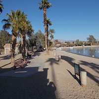 London Bridge Beach and Park, across The London Bridge, Lake Havasu City, AZ.