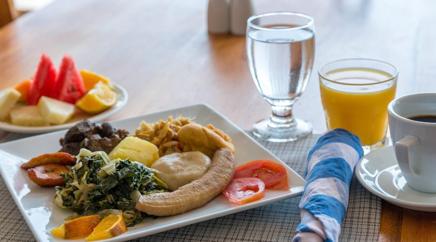 Jamaican breakfast