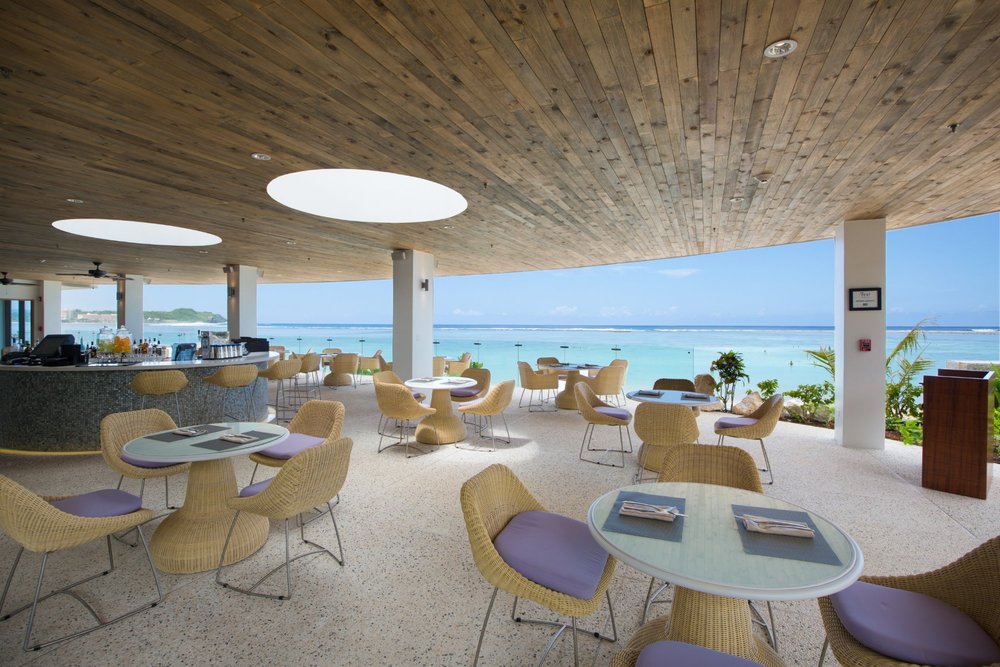 Tasi Grill is located right on the beach at Dusit Thani Guam Resort. Open to the public.