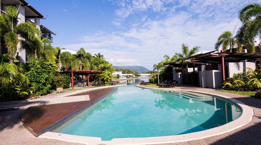 The Infinity Pool at the Blue Lagoon Resort