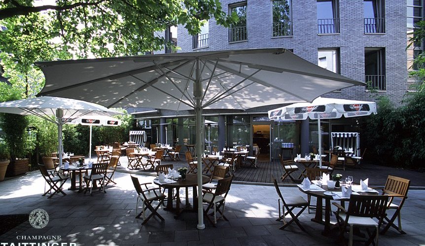 Tolle große Außenterrasse
