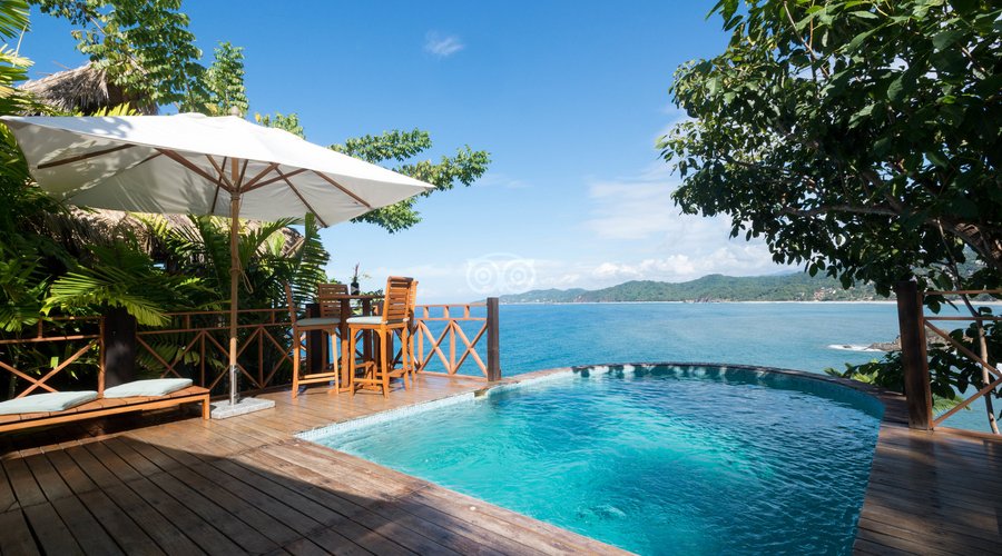 The Pool at the Siete Lunas