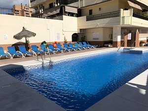 Las Rampas in Fuengirola, image may contain: Hotel, Resort, Pool, Villa