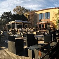 La terrasse de la brasserie