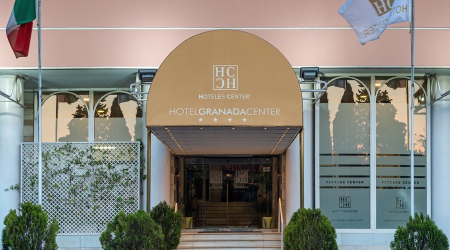 Fachada Hotel Granada Center