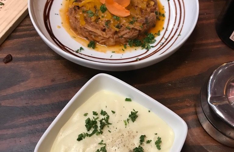 Pulled pork et aligot 