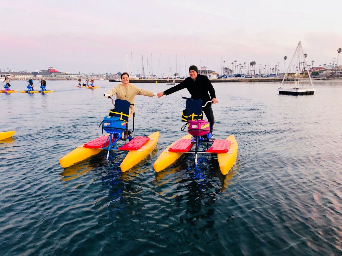 water bike long beach