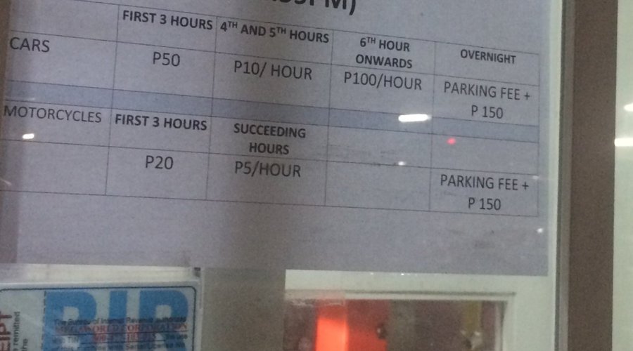 their new parking rate starting March 1
