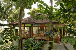 Ambong Ambong Rainforest Retreat in Langkawi, image may contain: Hotel, Resort, Rainforest, Villa