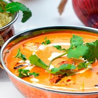 Tandoor cooked chicken tikka with tomato butter gravy end up with perfect BUTTER CHICKEN