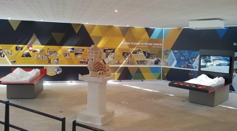 Le nouvel espace médiation dans le bâtiment d'accueil.