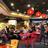 Inside table area