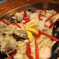 Authentic Spanish Paella (seafood)