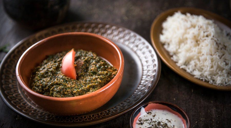 Gosht Sabzi Challow