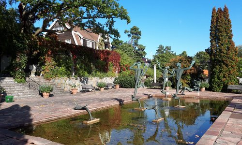 One of many beautiful pieces at Millesgarden.