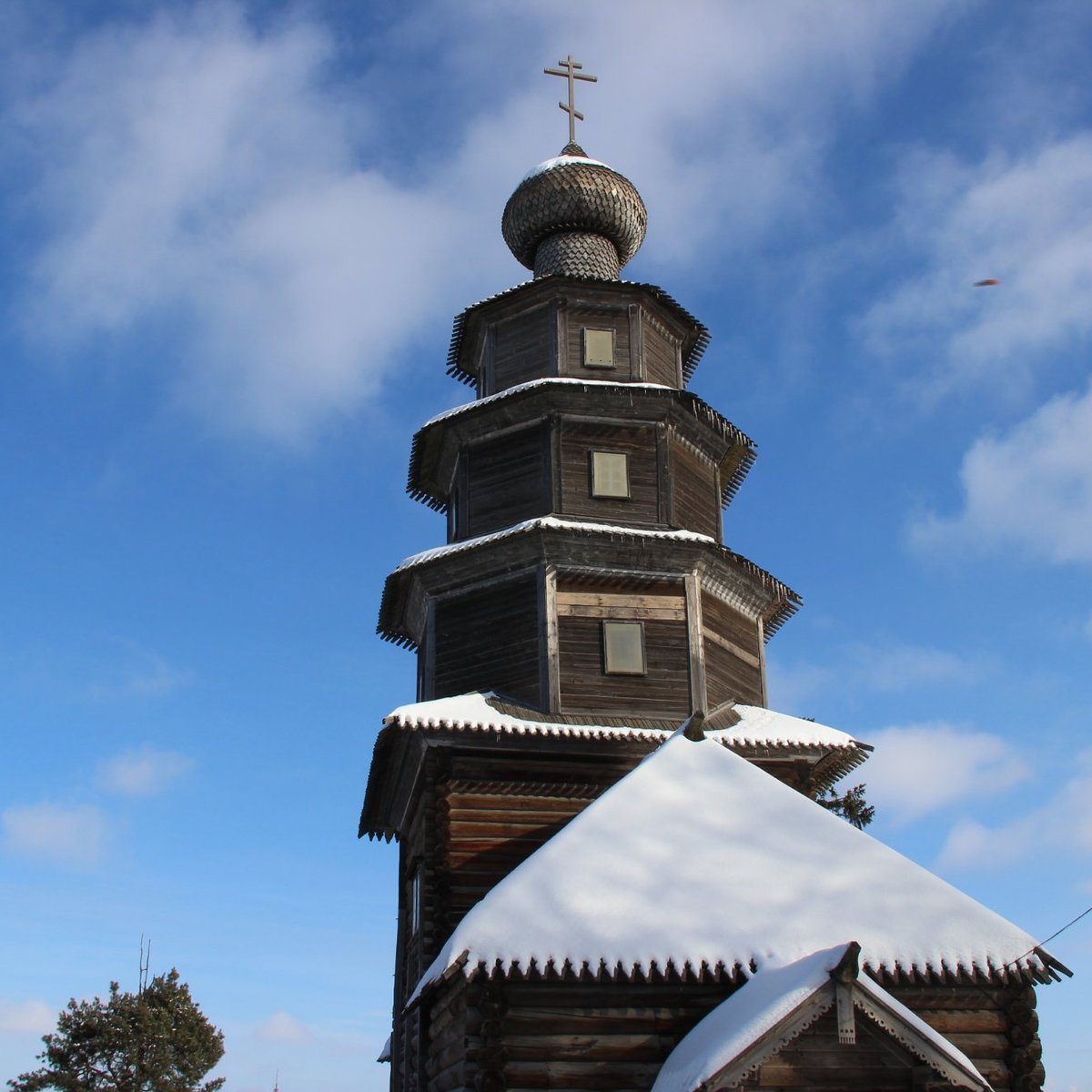 Старо Вознесенская деревянная Церковь Торжок