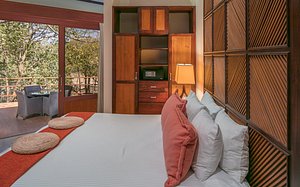 Hotel Bosque Del Mar Playa Hermosa in Playa Hermosa, image may contain: Cushion, Home Decor, Interior Design, Resort