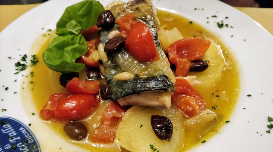 ricciola alla genovese