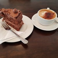 Dry overly sweet cake