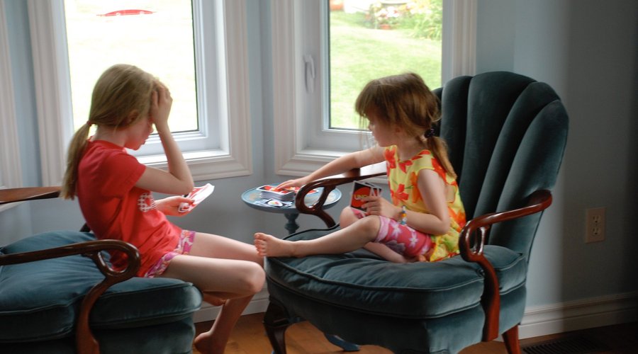 Loughbreeze has games and a great library for the family