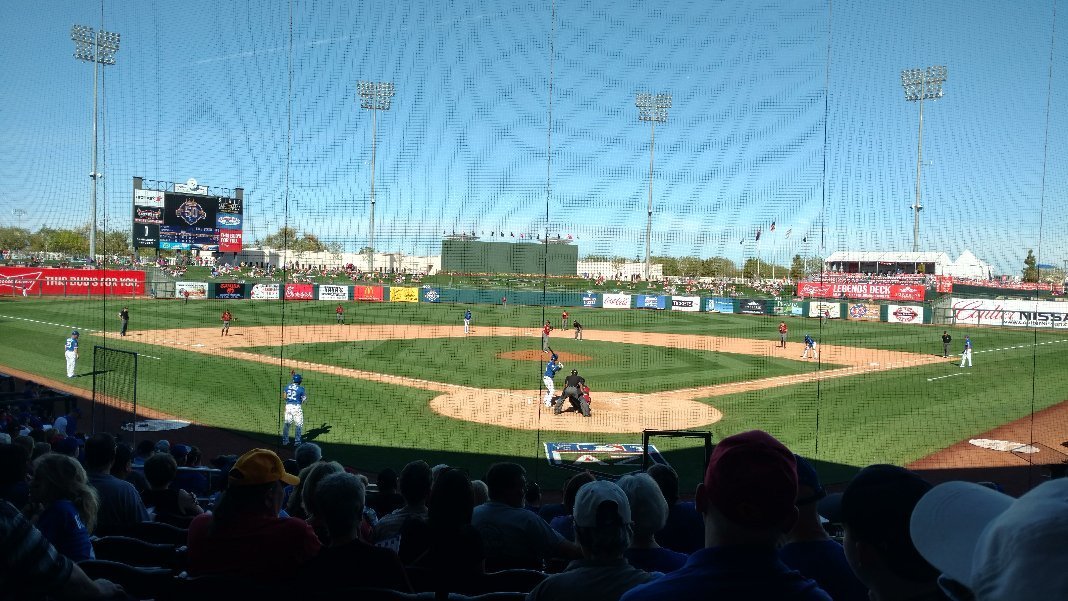 map royals spring training stadium