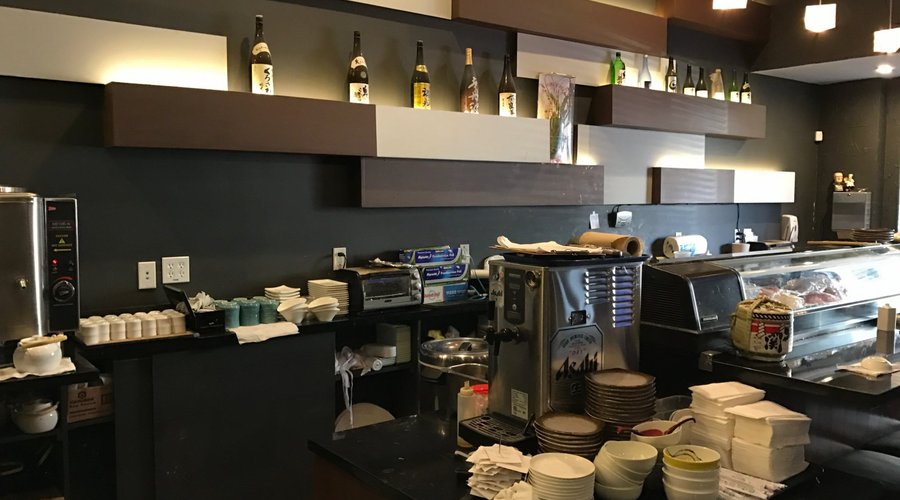 Inside the restaurant