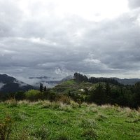 Clouds on the hills