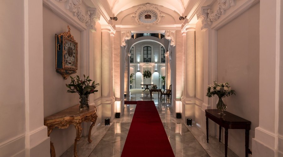 Hotel entrance