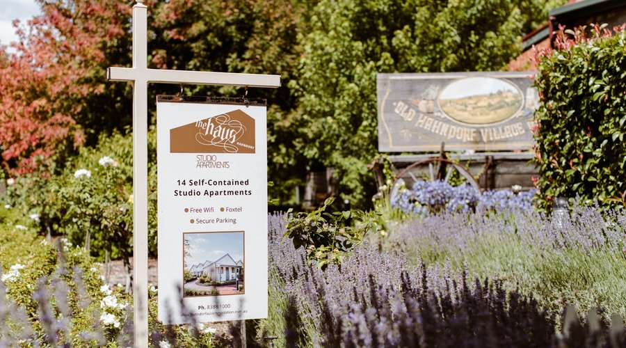 Located in a beautiful garden setting. 