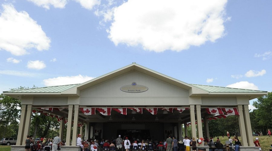 Lion's Pavilion at Zwick's Centennial Park
