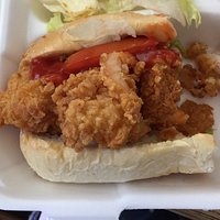 Shrimp poorboy