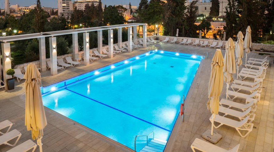 Evening Pool