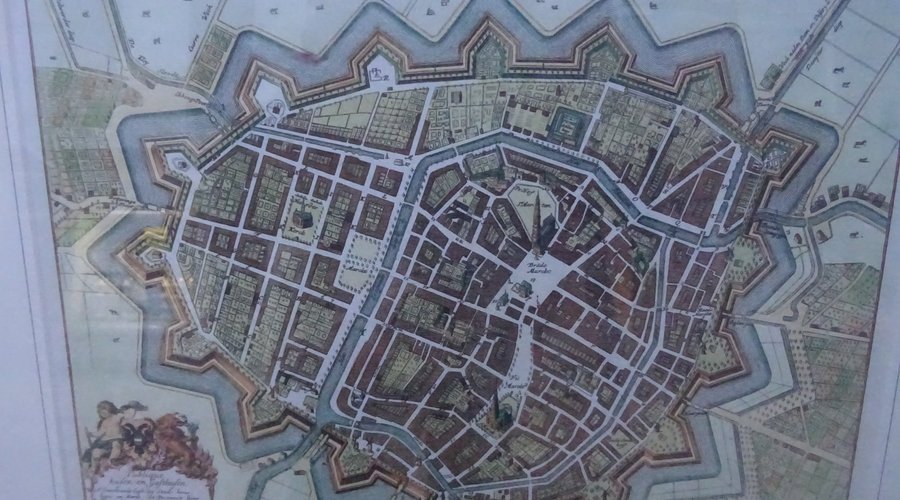 vesting voordat er in 1879 een park kwam