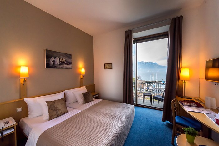 Chambre avec vue sur le lac -  Hotel Bon Rivage 