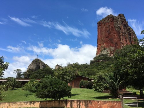 Sanctuary with Chochis tower in the background