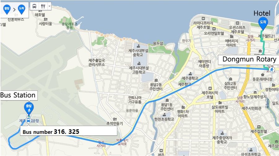 Bus from Airport to Hotel