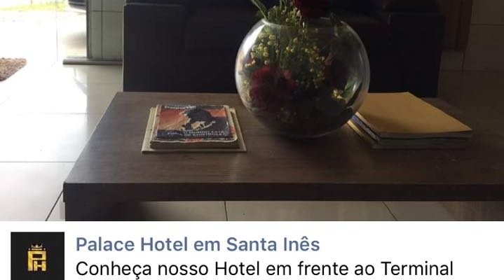 Conheça nosso hotel em frente ao terminal Rodoviário de Santa Ines Ma.
Estamos aguardando sua vi