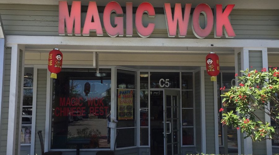 Outside photo of magic Wok