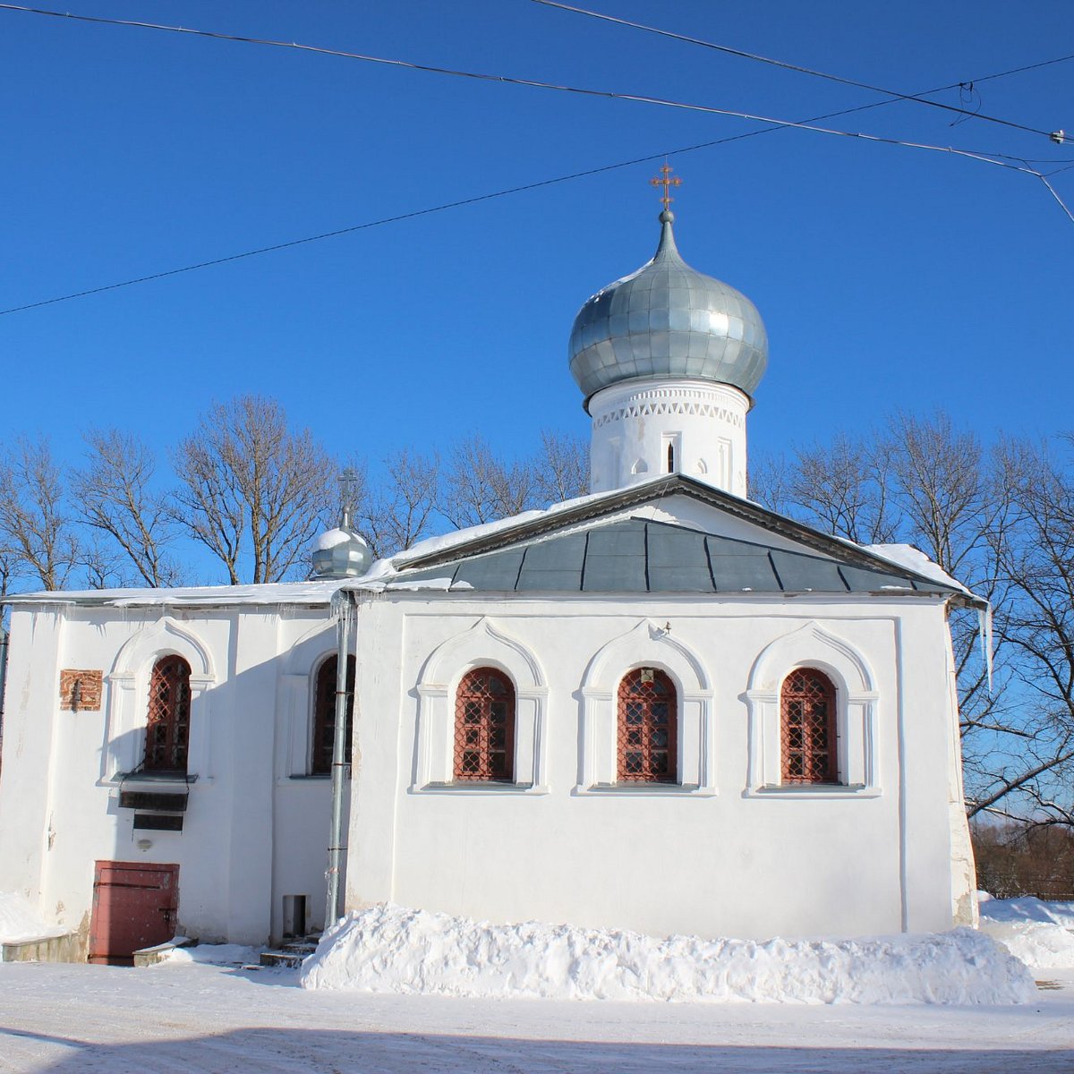 Церковь Николая белого Великий Новгород